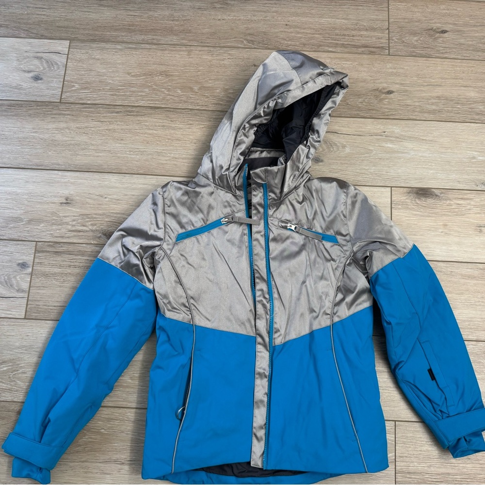 Spyder Blue and Gray Ski Jacket